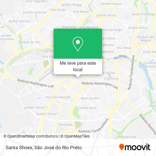 Santa Shoes mapa