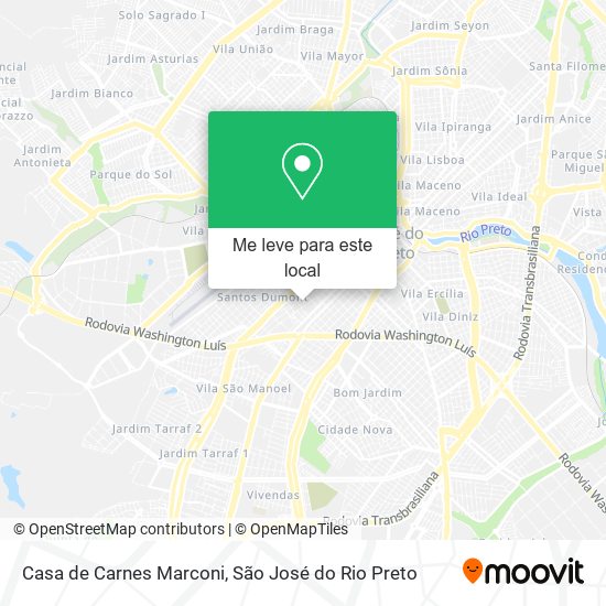 Casa de Carnes Marconi mapa