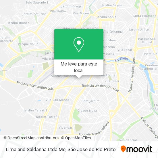 Lima and Saldanha Ltda Me mapa