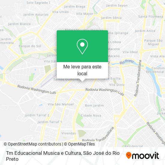 Tm Educacional Musica e Cultura mapa