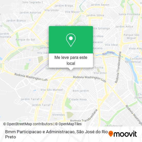Bmm Participacao e Administracao mapa