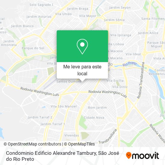 Condominio Edificio Alexandre Tambury mapa