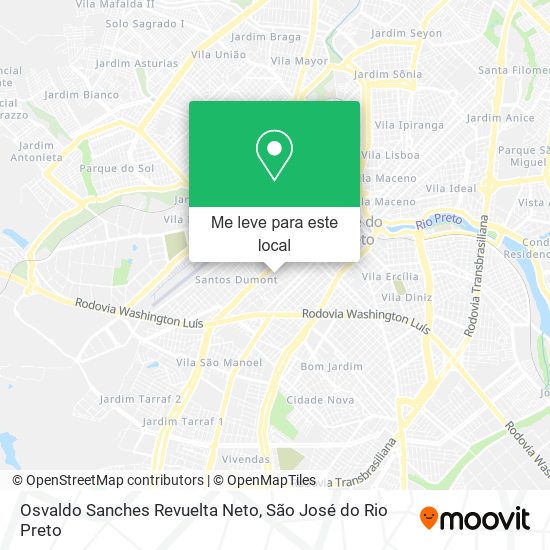 Osvaldo Sanches Revuelta Neto mapa
