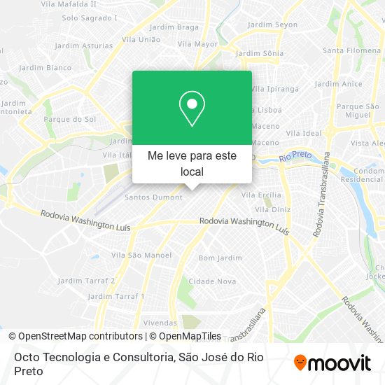 Octo Tecnologia e Consultoria mapa