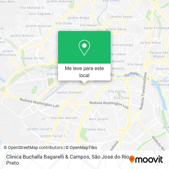 Clinica Buchalla Bagarelli & Campos mapa