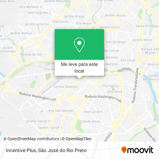 Incentive Plus mapa