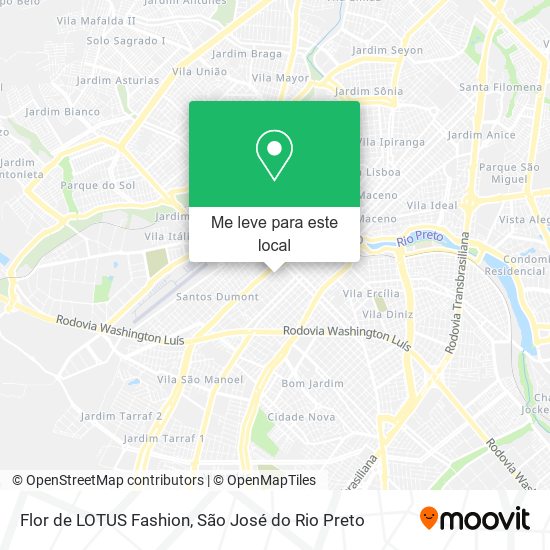 Flor de LOTUS Fashion mapa