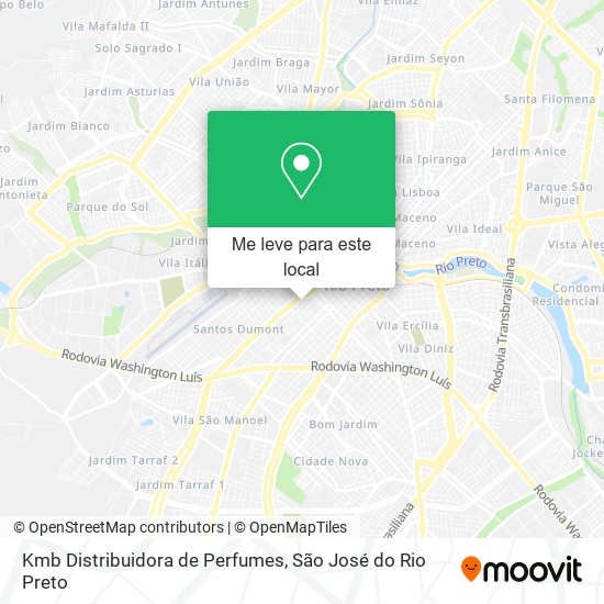 Kmb Distribuidora de Perfumes mapa