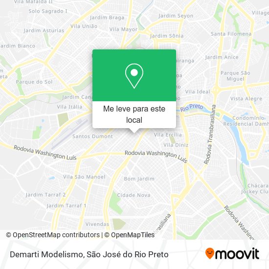 Demarti Modelismo mapa