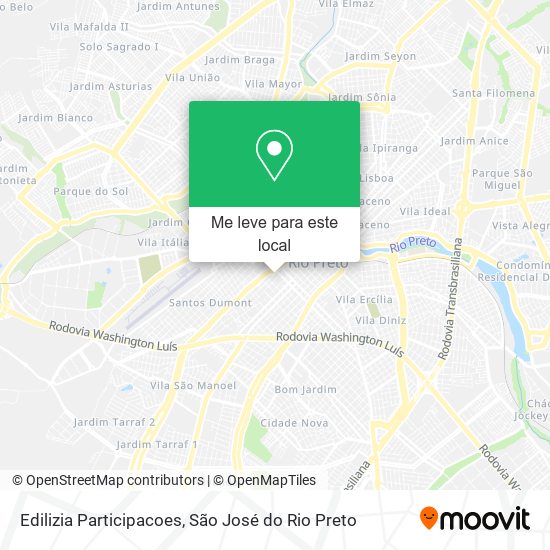 Edilizia Participacoes mapa