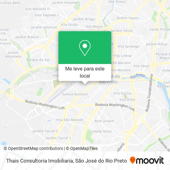 Thais Consultoria Imobiliaria mapa