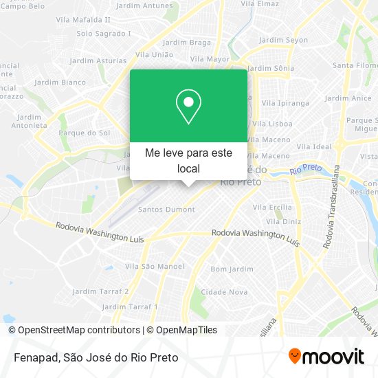 Fenapad mapa