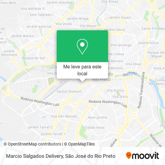 Marcio Salgados Delivery mapa