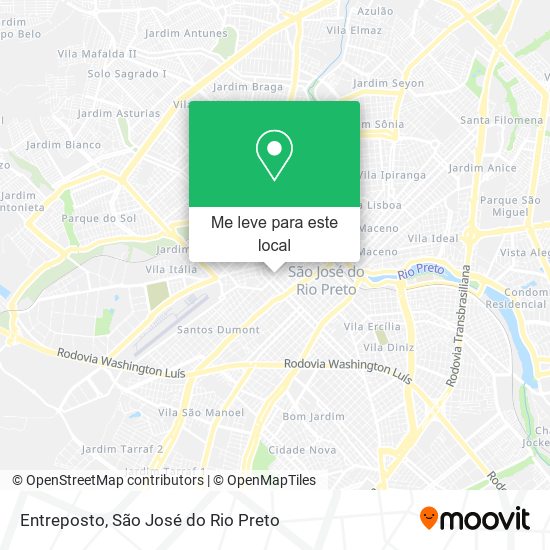 Entreposto mapa