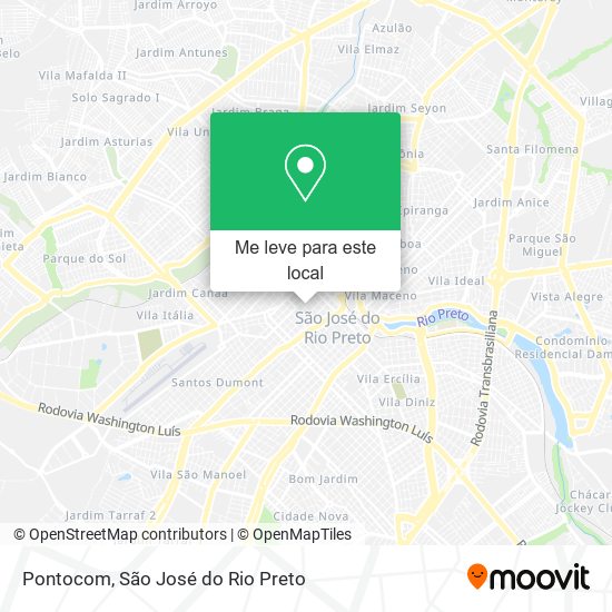 Pontocom mapa
