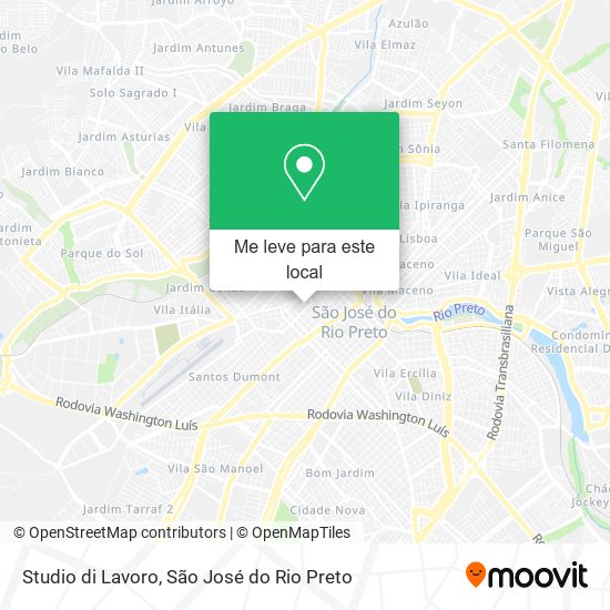 Studio di Lavoro mapa