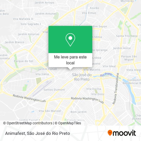 Animafest mapa