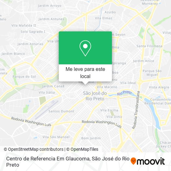 Centro de Referencia Em Glaucoma mapa