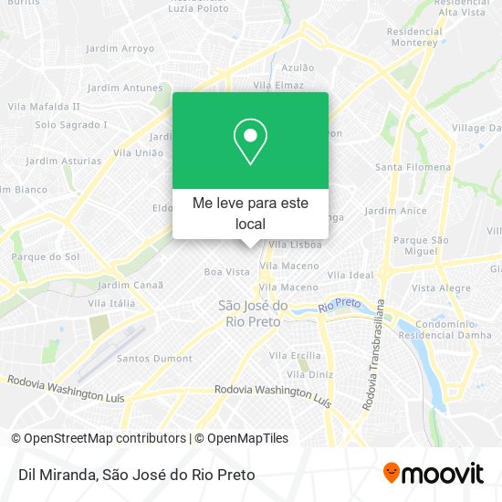 Dil Miranda mapa
