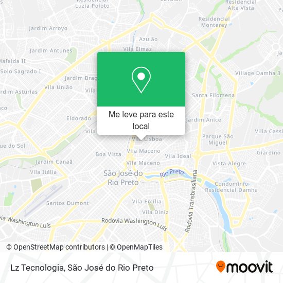 Lz Tecnologia mapa