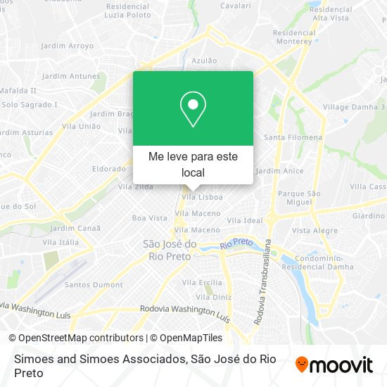 Simoes and Simoes Associados mapa