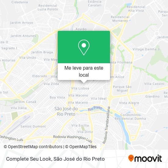 Complete Seu Look mapa