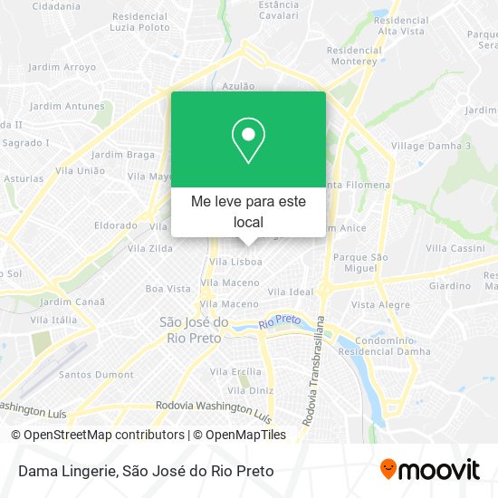 Dama Lingerie mapa