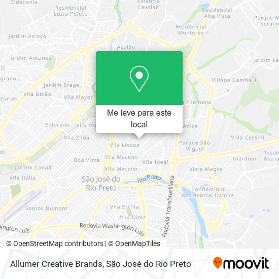 Allumer Creative Brands mapa