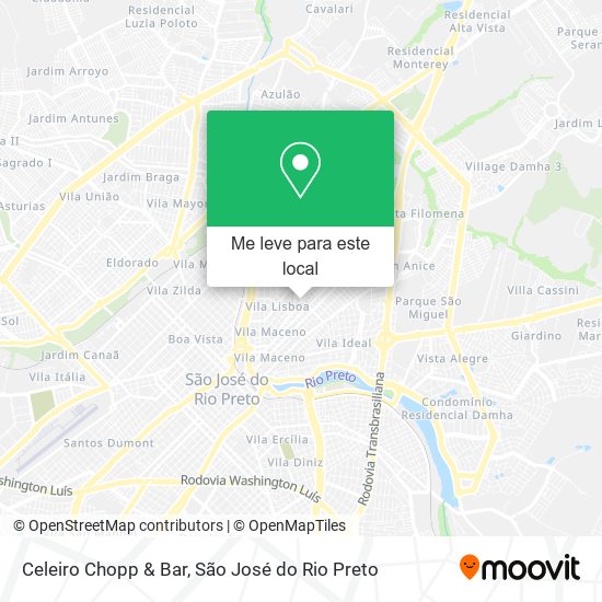 Celeiro Chopp & Bar mapa