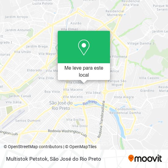 Multistok Petstok mapa