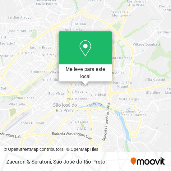 Zacaron & Seratoni mapa