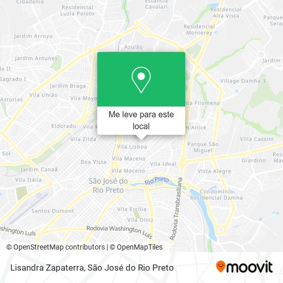 Lisandra Zapaterra mapa