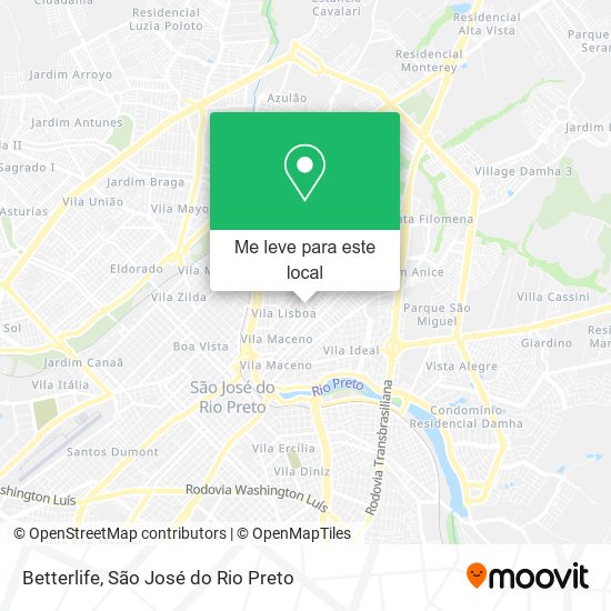 Betterlife mapa