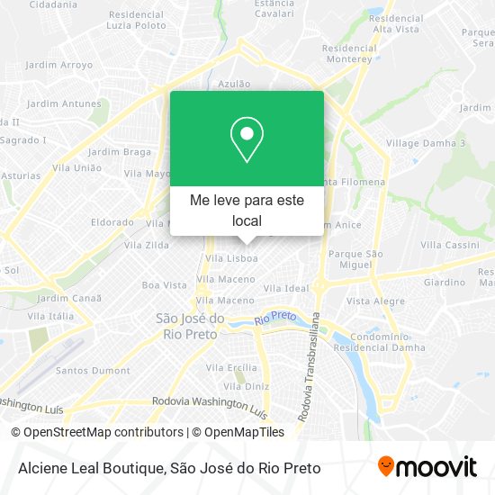 Alciene Leal Boutique mapa