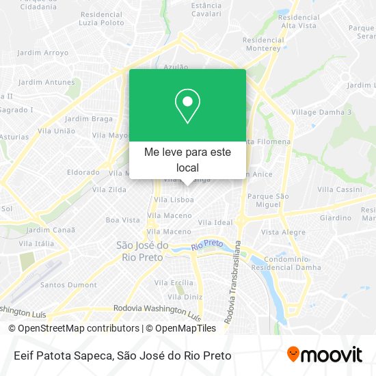 Eeif Patota Sapeca mapa