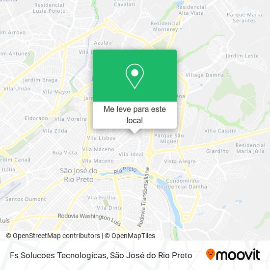 Fs Solucoes Tecnologicas mapa