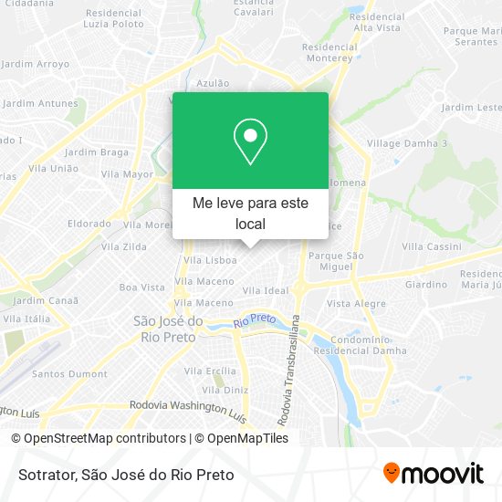 Sotrator mapa