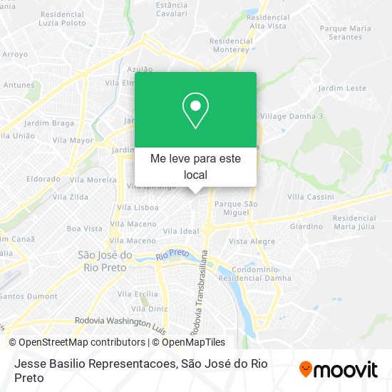 Jesse Basilio Representacoes mapa