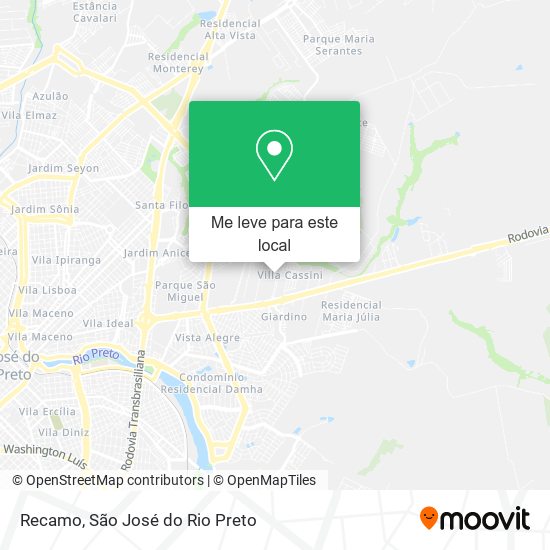 Recamo mapa