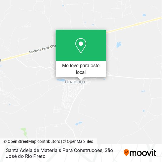 Santa Adelaide Materiais Para Construcoes mapa