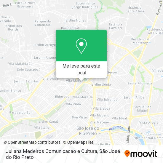 Juliana Medeiros Comunicacao e Cultura mapa