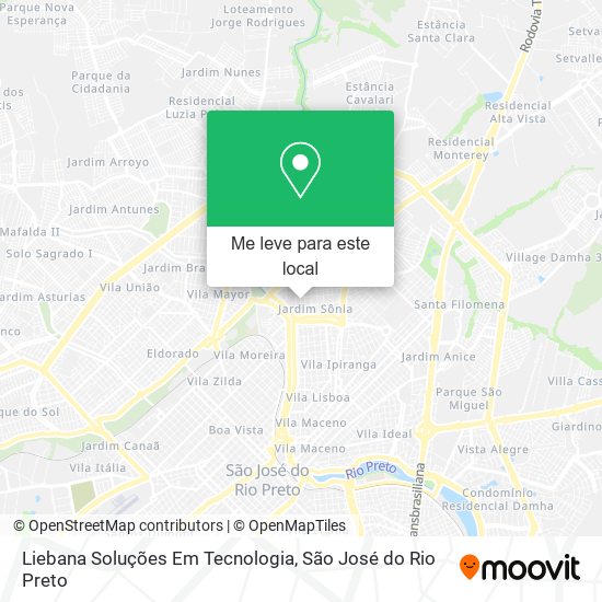 Liebana Soluções Em Tecnologia mapa