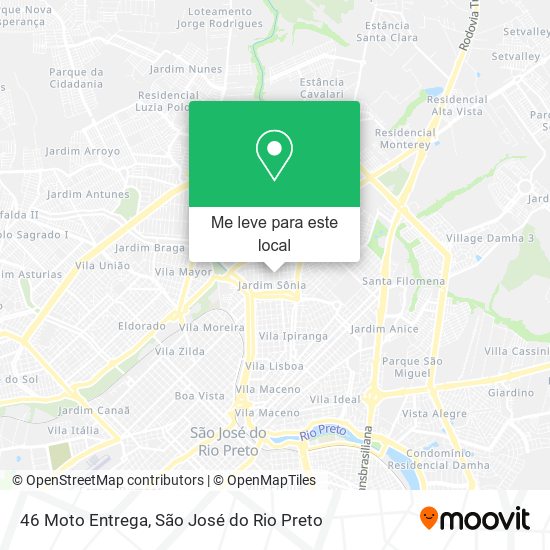 46 Moto Entrega mapa