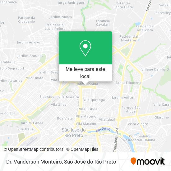Dr. Vanderson Monteiro mapa