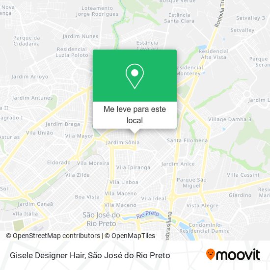 Gisele Designer Hair mapa