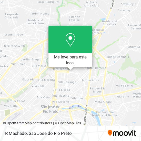 R Machado mapa