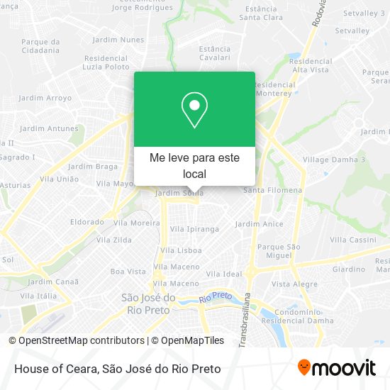 House of Ceara mapa