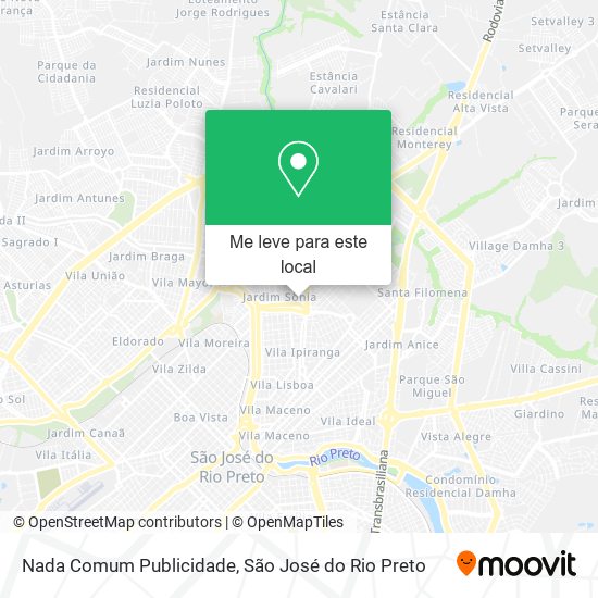 Nada Comum Publicidade mapa