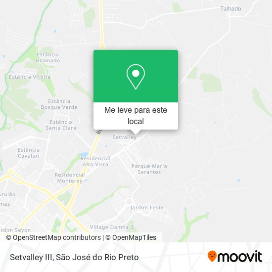 Setvalley III mapa