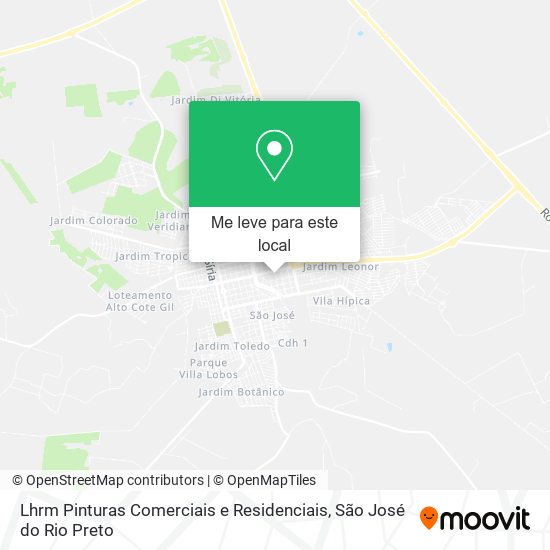 Lhrm Pinturas Comerciais e Residenciais mapa